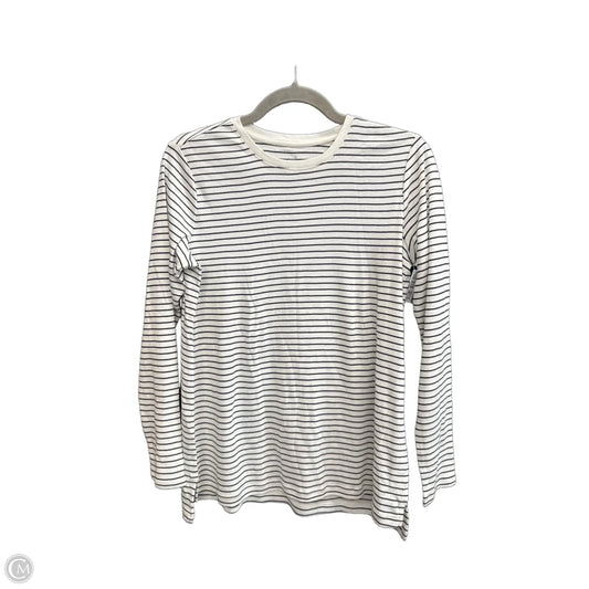 Top Long Sleeve By J. Jill In Striped Pattern, Size: S