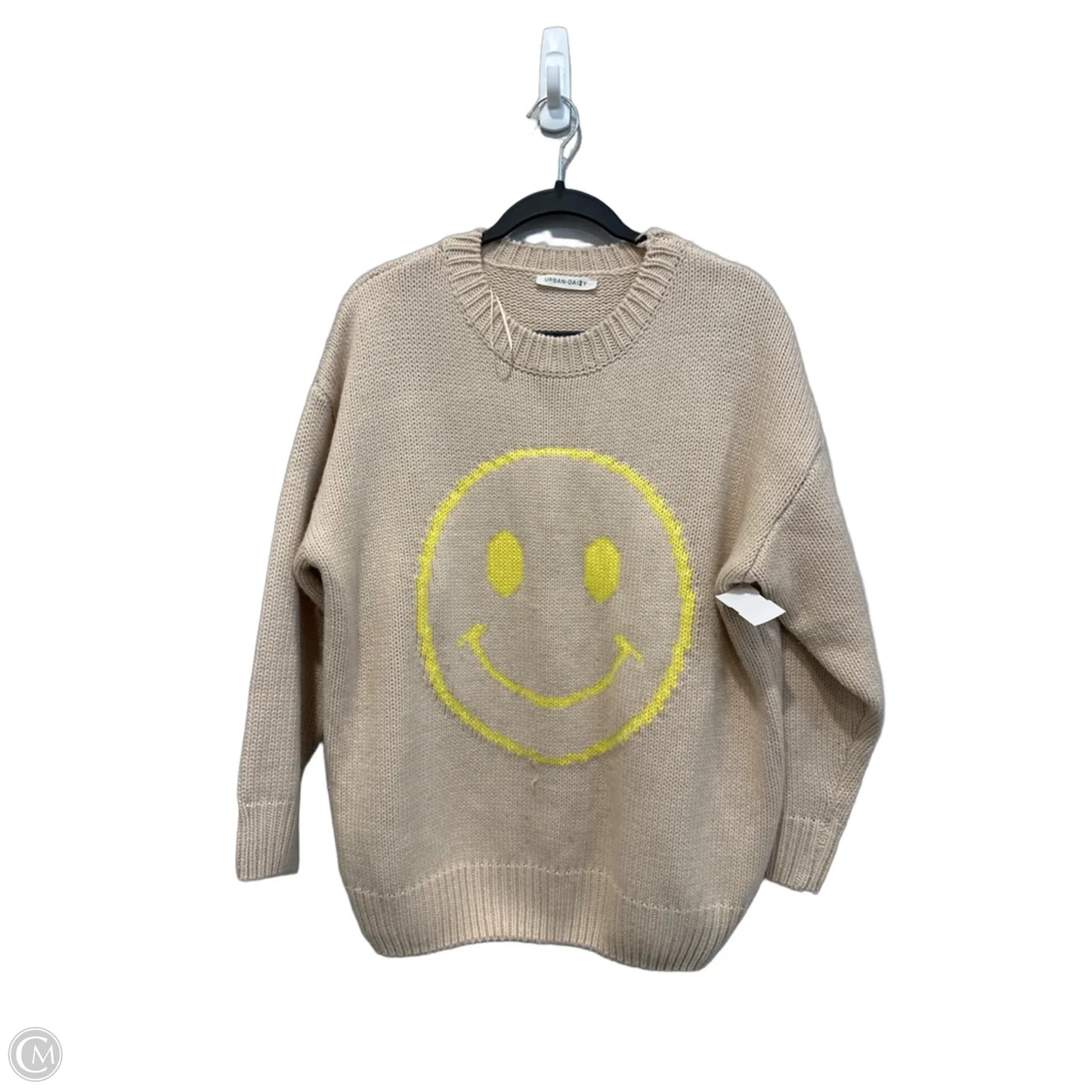 Sweater By Urban Daizy In Beige, Size: L