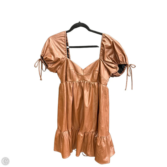 Dress Casual Short By Amanda Uprichard In Brown, Size: L
