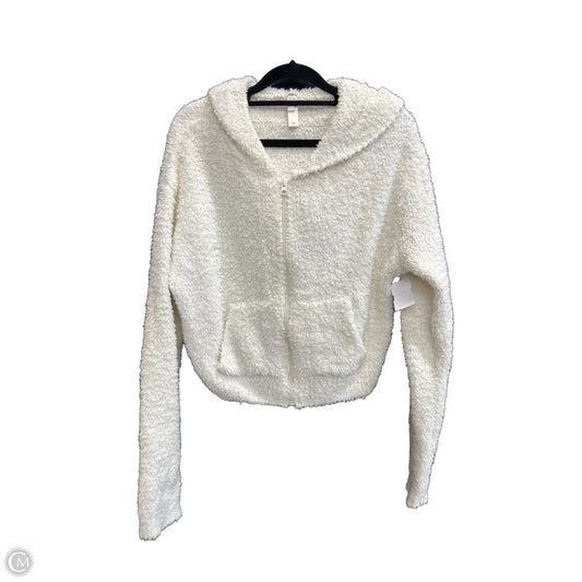 Jacket Faux Fur & Sherpa By Skims In Cream, Size: S