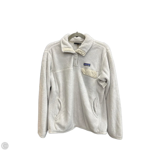Jacket Faux Fur & Sherpa By Patagonia In White, Size: L
