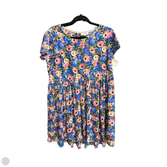 Dress Casual Short By Umgee In Floral Print, Size: M