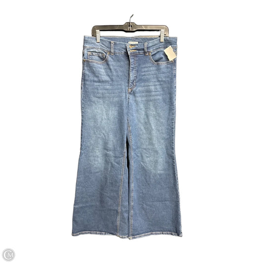 Jeans Wide Leg By Sofia By Sofia Vergara In Blue Denim, Size: 12