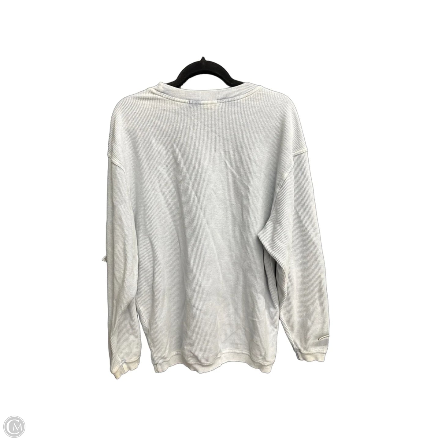 Top Long Sleeve By Clothes Mentor In Grey, Size: M