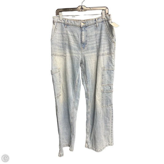 Jeans Wide Leg By No Boundaries In Blue Denim, Size: 12
