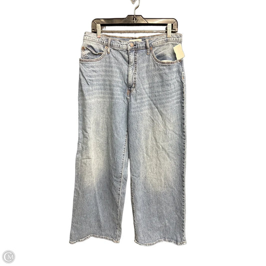 Jeans Wide Leg By Jessica Simpson In Blue Denim, Size: 12
