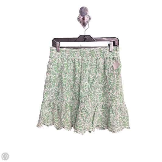 Skirt Mini & Short By Loft In Green, Size: 4
