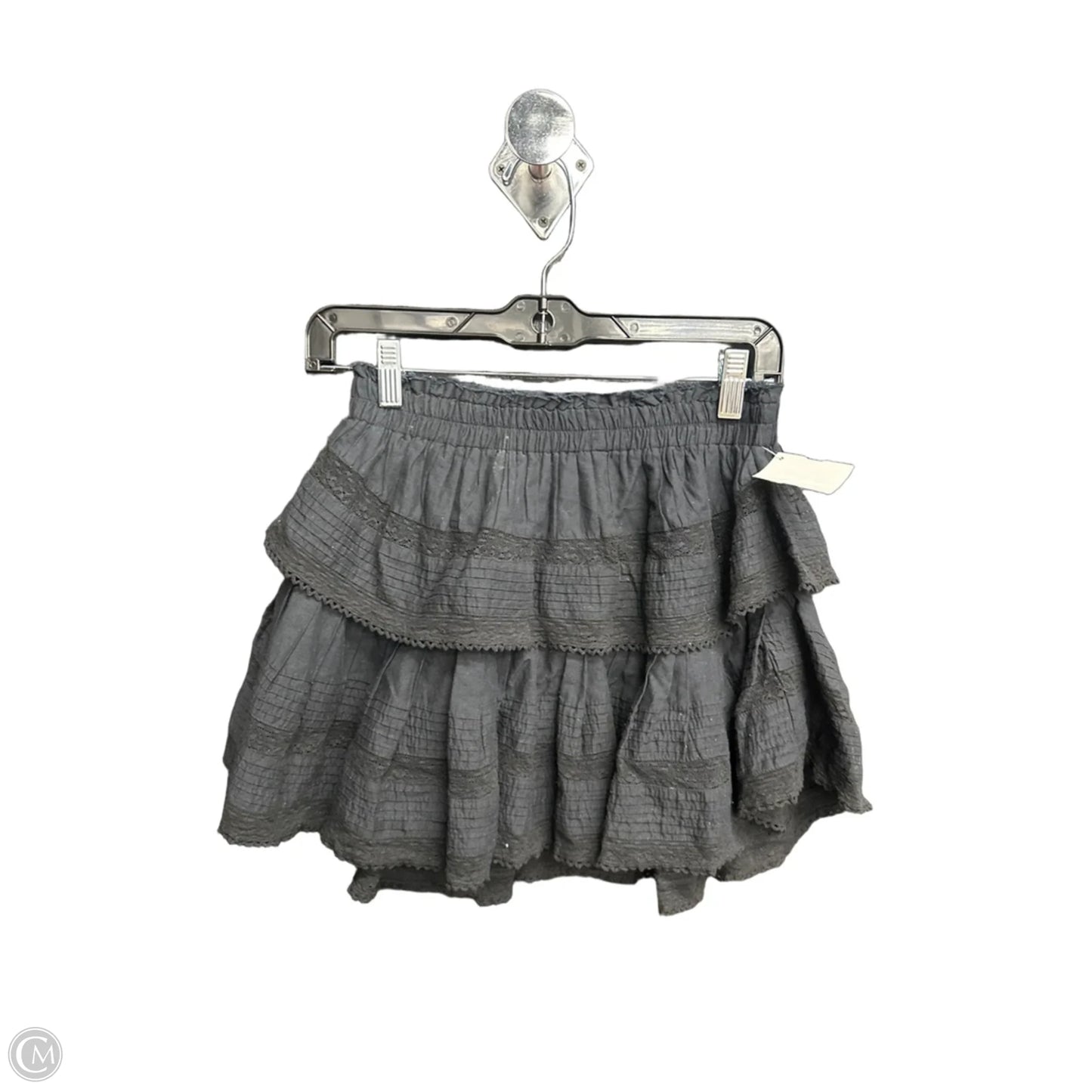 Skirt Mini & Short By Loveshackfancy In Black, Size: 0