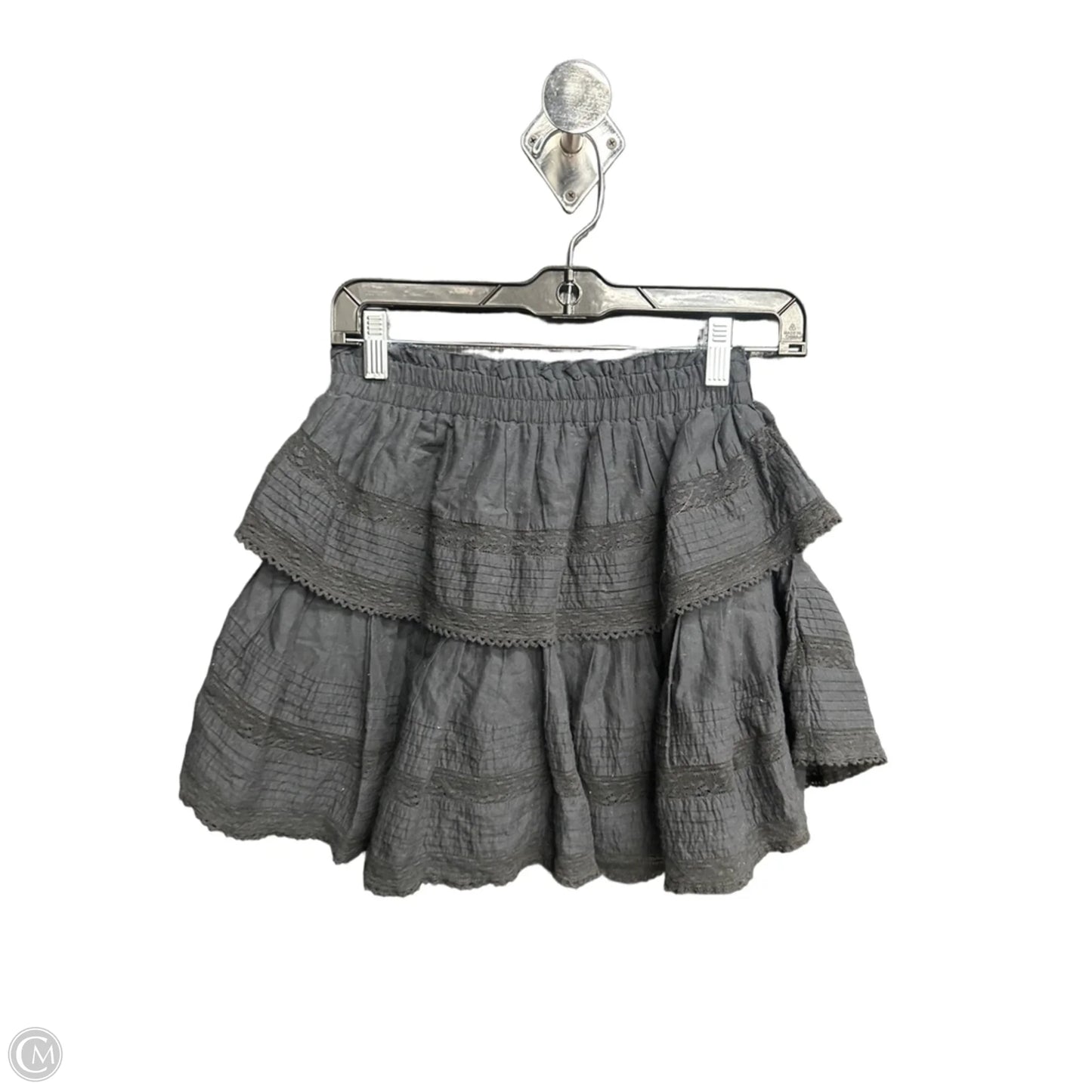 Skirt Mini & Short By Loveshackfancy In Black, Size: 0