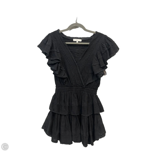 Dress Casual Short By Loveshackfancy In Black, Size: Xs