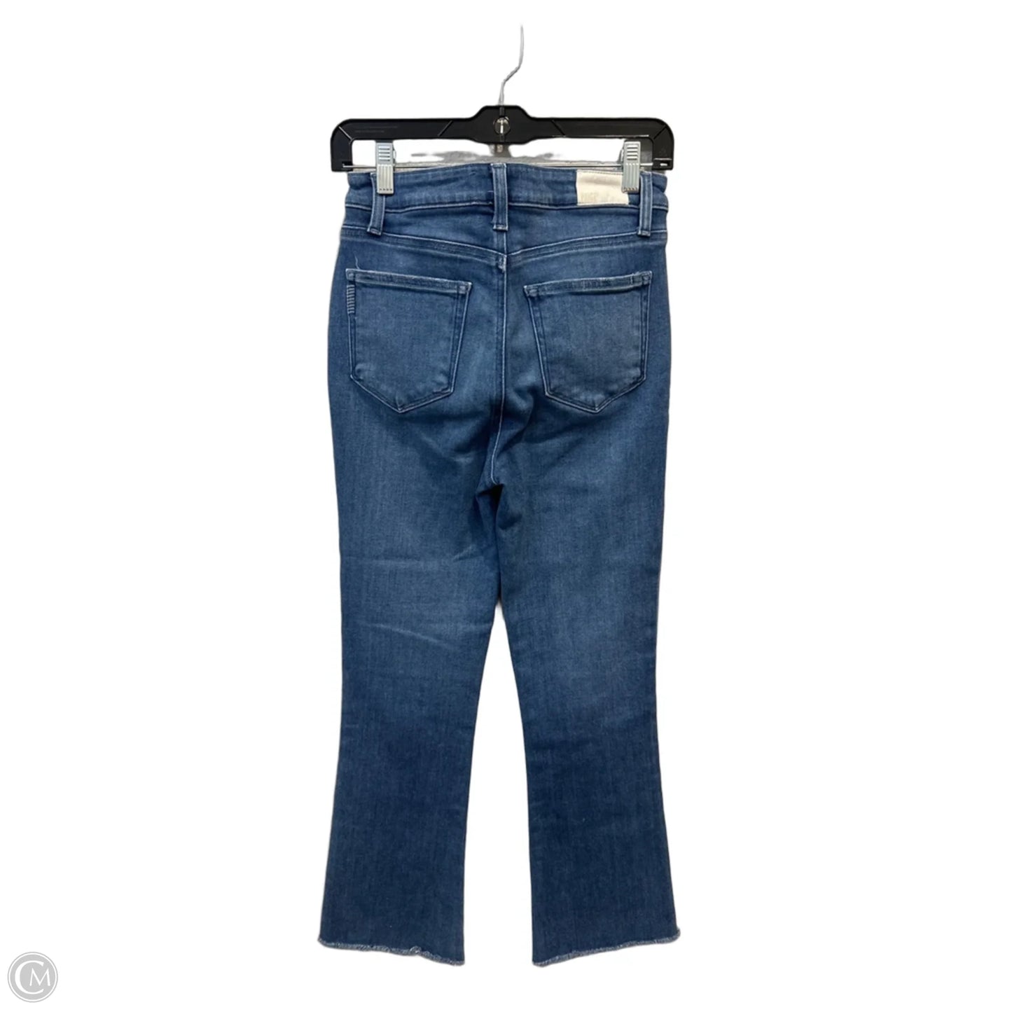 Jeans Straight By Paige In Blue Denim, Size: 4