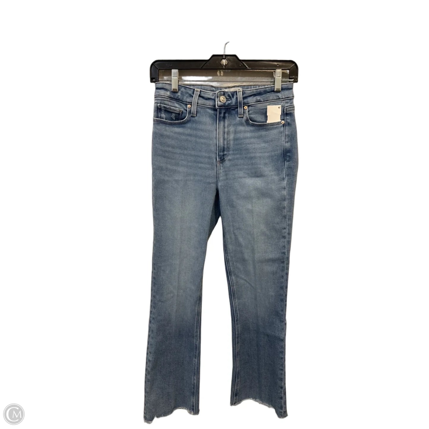 Jeans Flared By Paige In Blue Denim, Size: 2