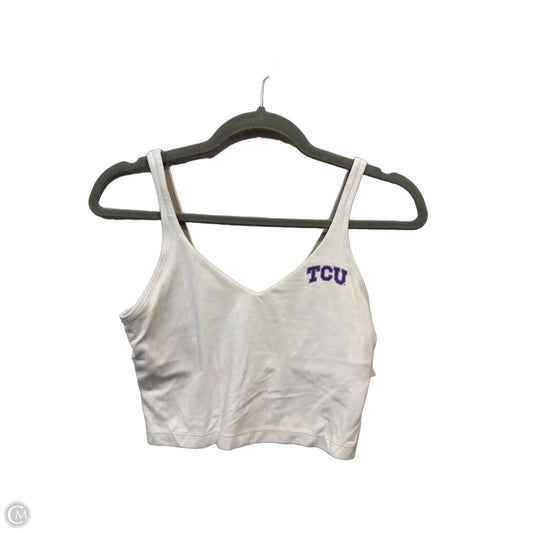 Athletic Tank Top By Lululemon In White, Size: S