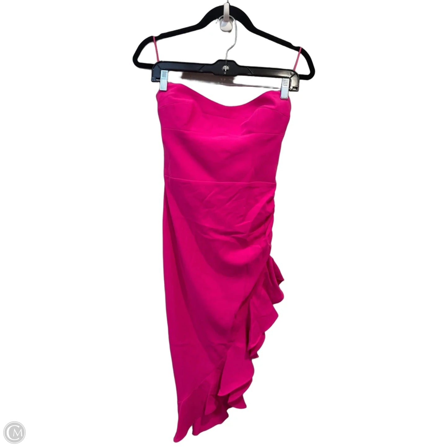 Dress Party Midi By Amanda Uprichard In Pink, Size: S