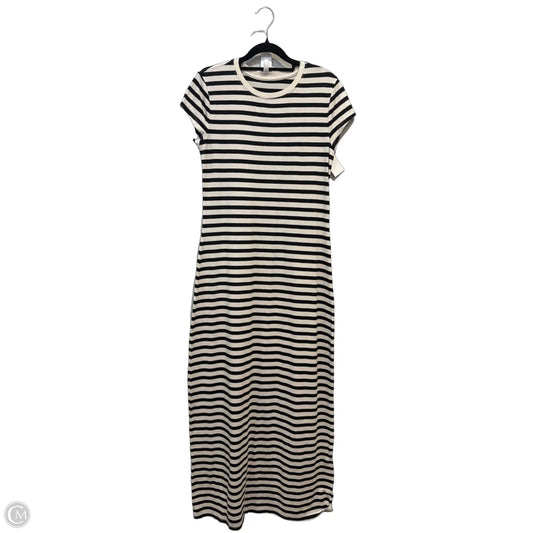 Dress Casual Maxi By A New Day In Striped Pattern, Size: S