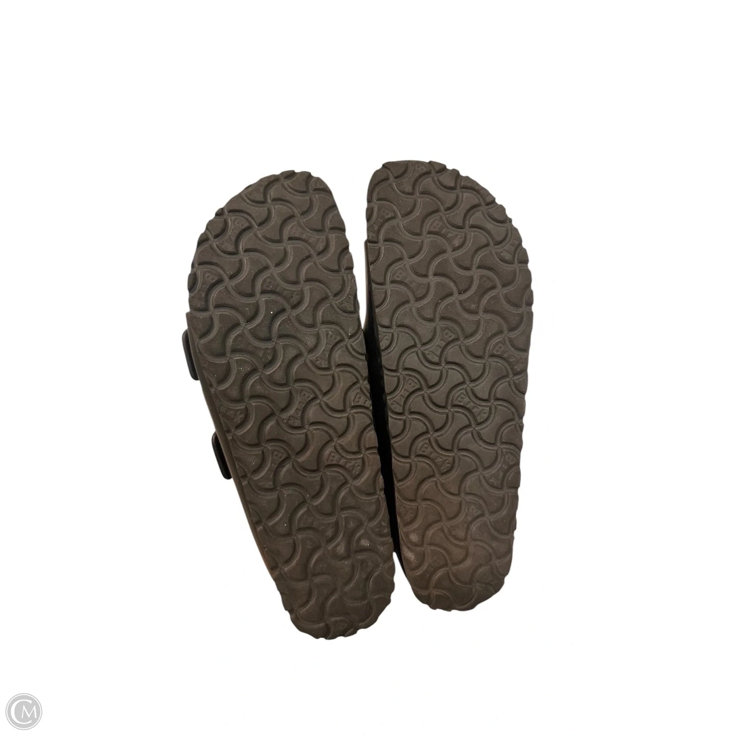Sandals Flats By Birkenstock In Black, Size: 9