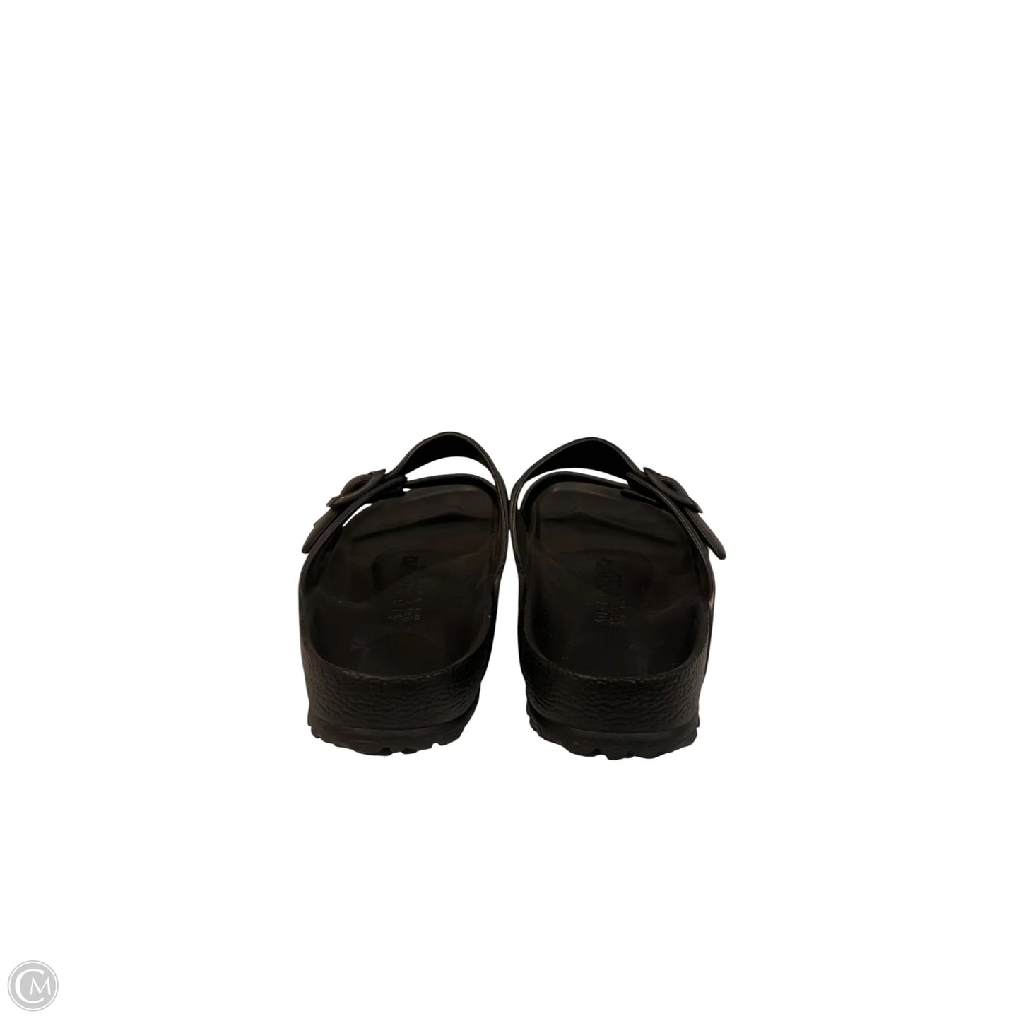 Sandals Flats By Birkenstock In Black, Size: 9