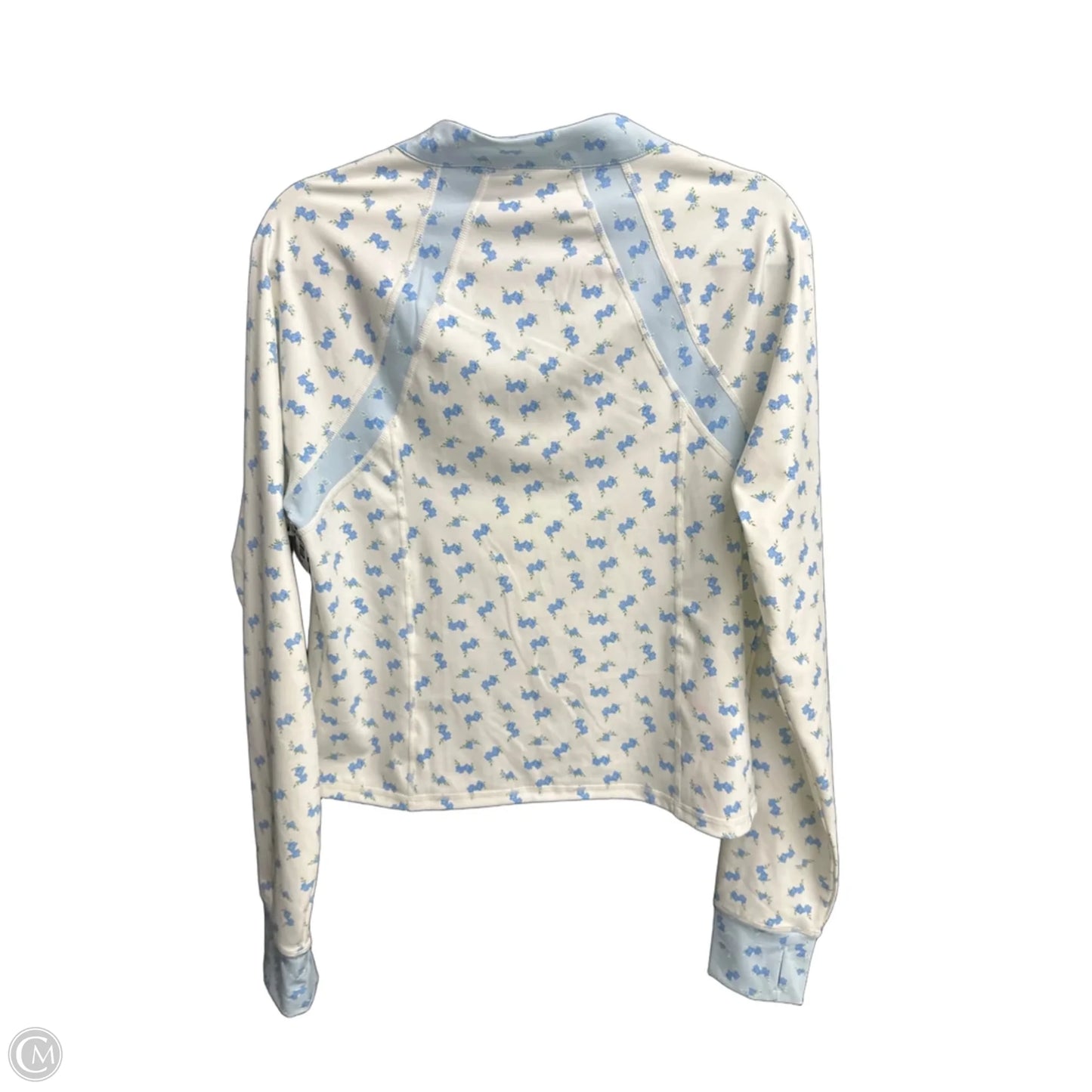 Athletic Jacket By Clothes Mentor In Floral Print, Size: Xl