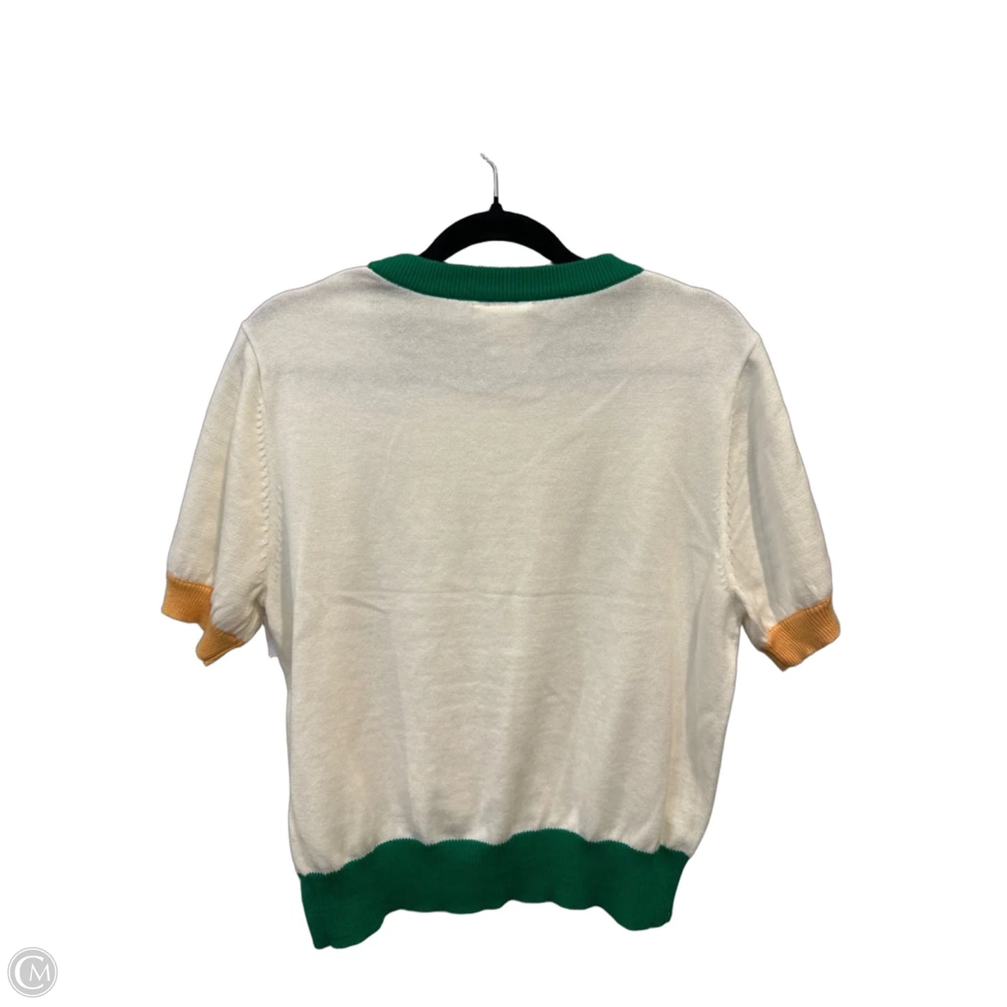 Top Short Sleeve By Clothes Mentor In White, Size: Xs