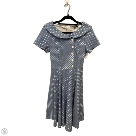 Dress Casual Midi By Clothes Mentor In Blue, Size: Xs