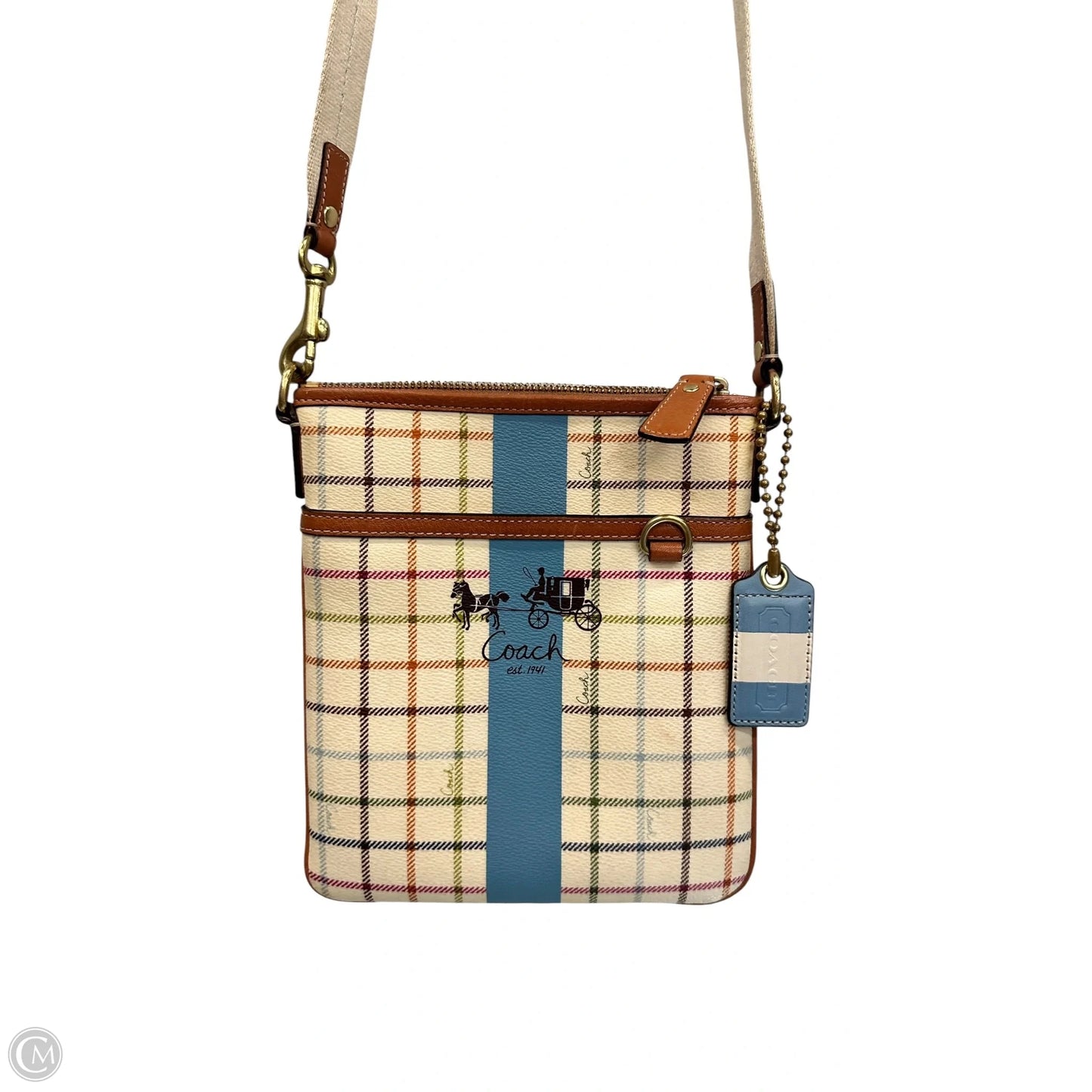 Crossbody Designer By Coach, Size: Small