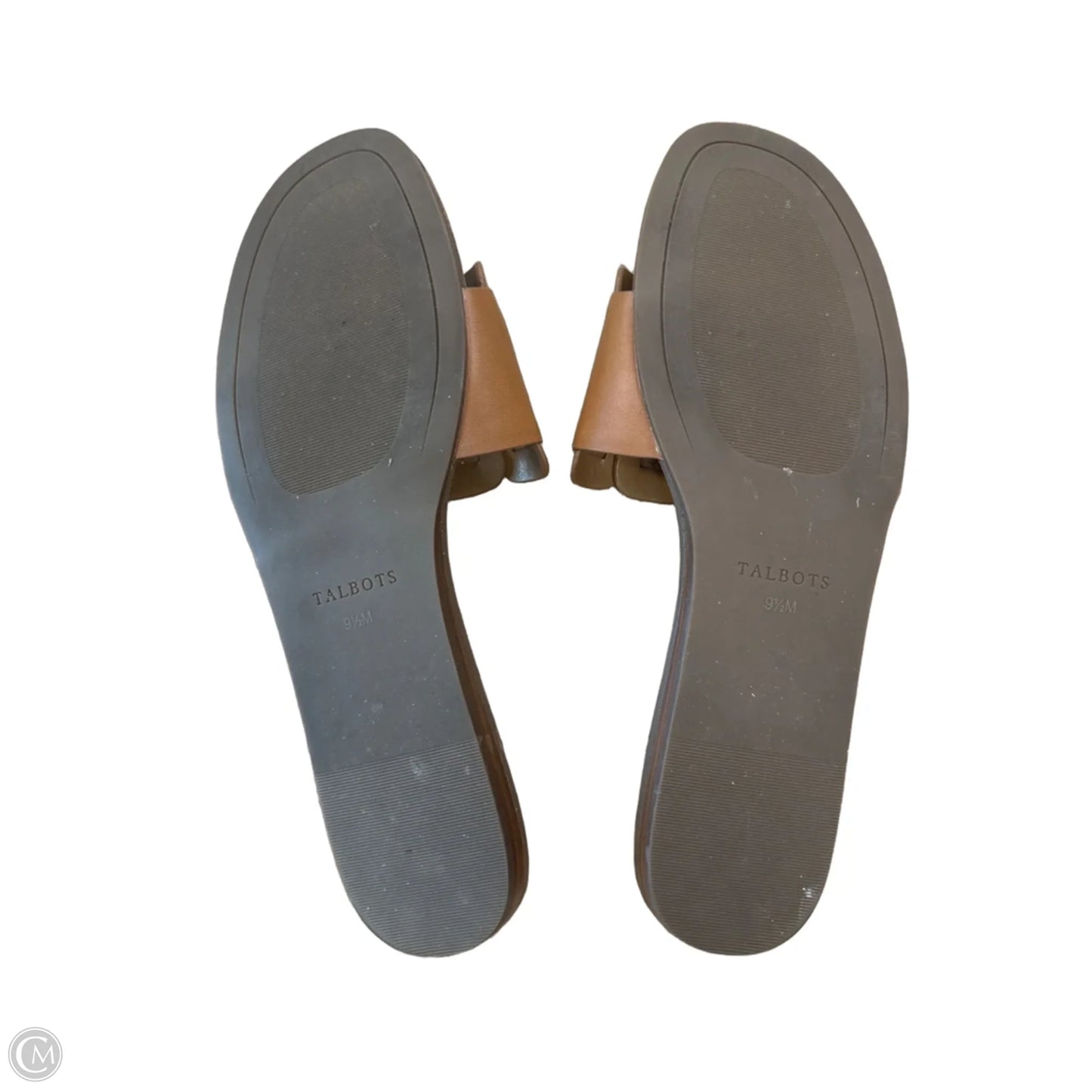 Sandals Flats By Talbots In Brown, Size: 9.5