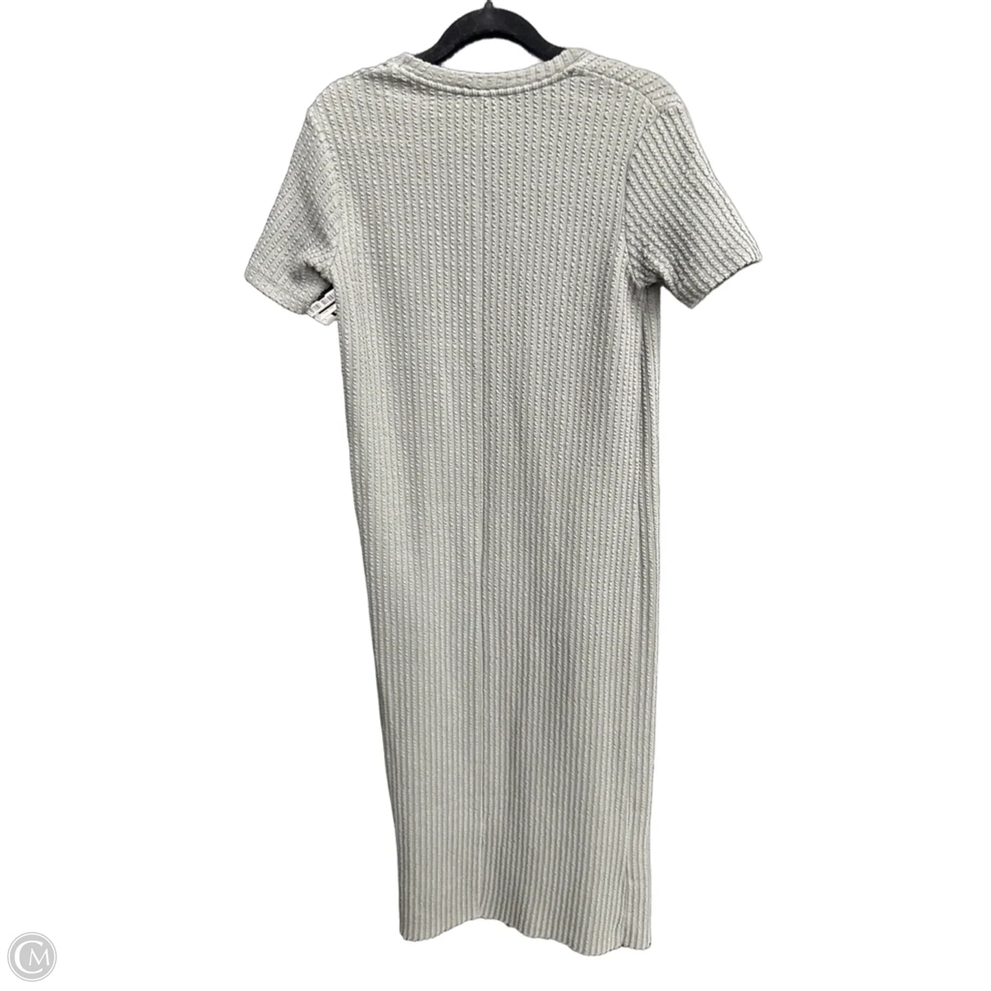 Dress Casual Midi By Zara In Grey, Size: S