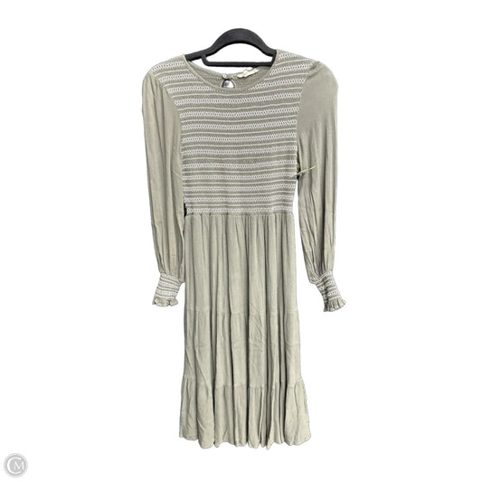 Dress Casual Midi By In Loom In Green, Size: L