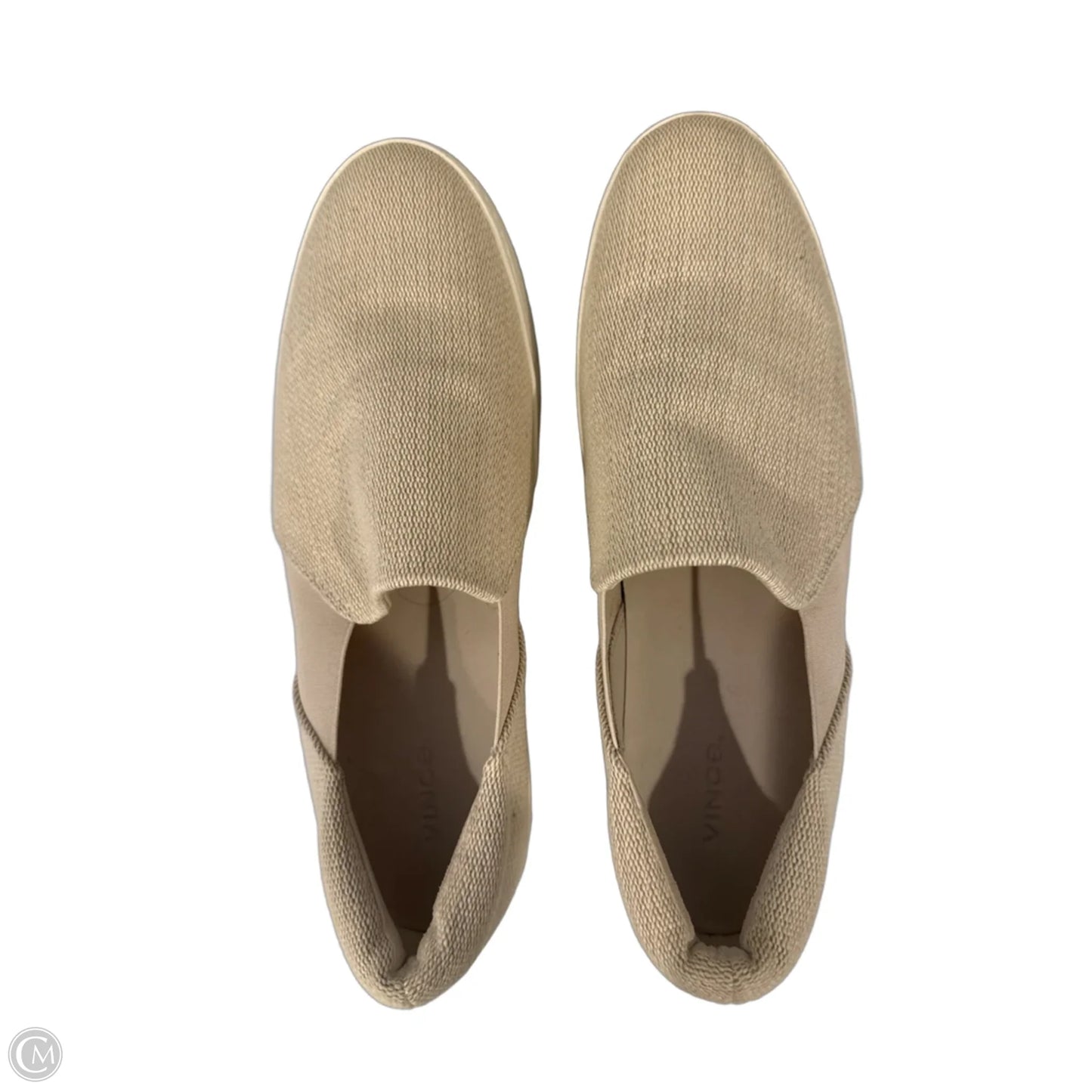 Shoes Flats By Vince In Beige, Size: 11