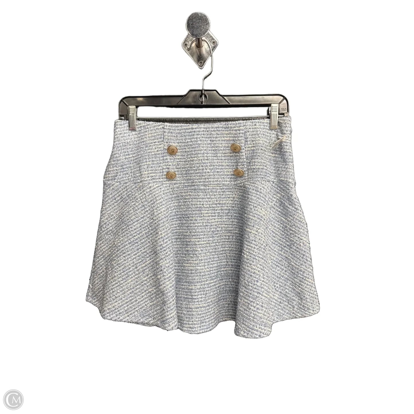 Skirt Mini & Short By Haute Monde In Blue, Size: 8