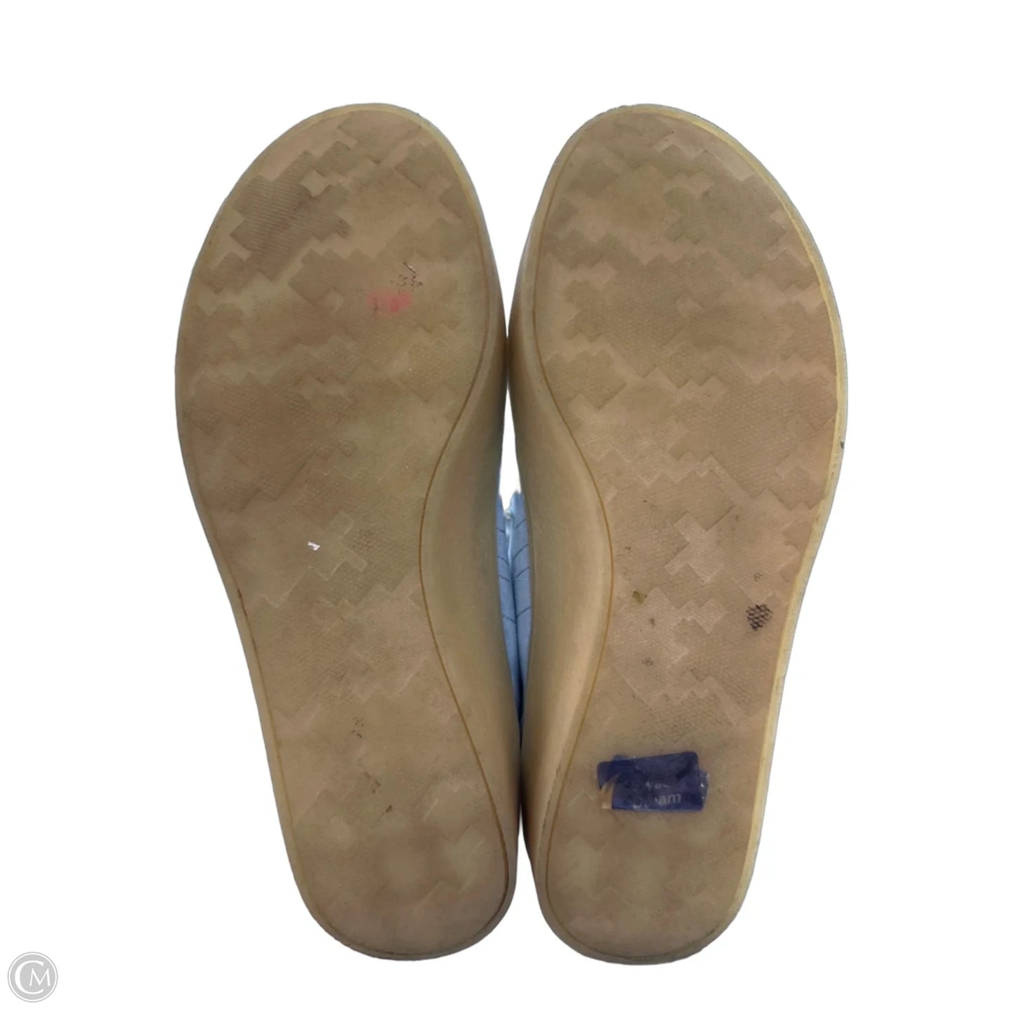 Shoes Sneakers By Dr Scholls In Blue & White, Size: 9