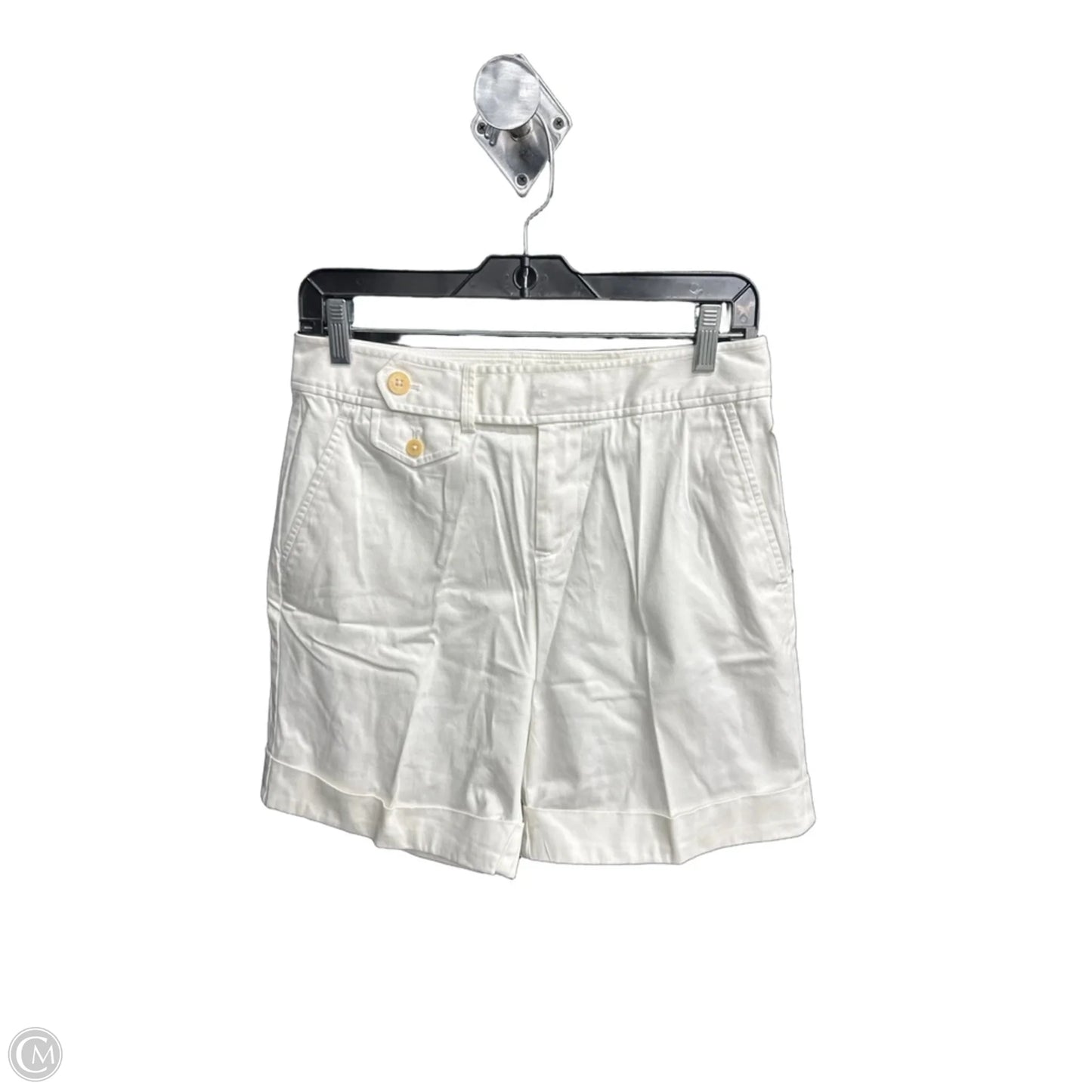 Shorts By Lauren By Ralph Lauren In White, Size: 2