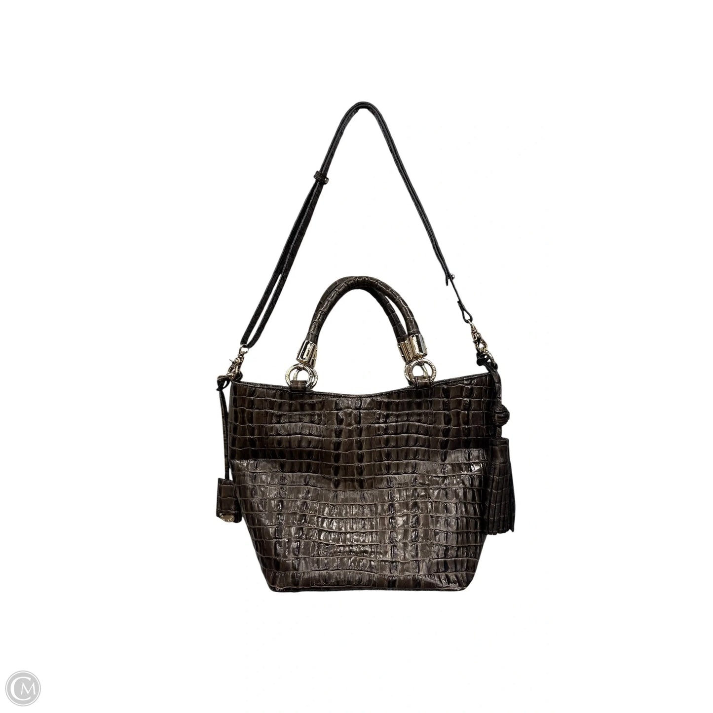 Handbag Designer By Brahmin, Size: Medium