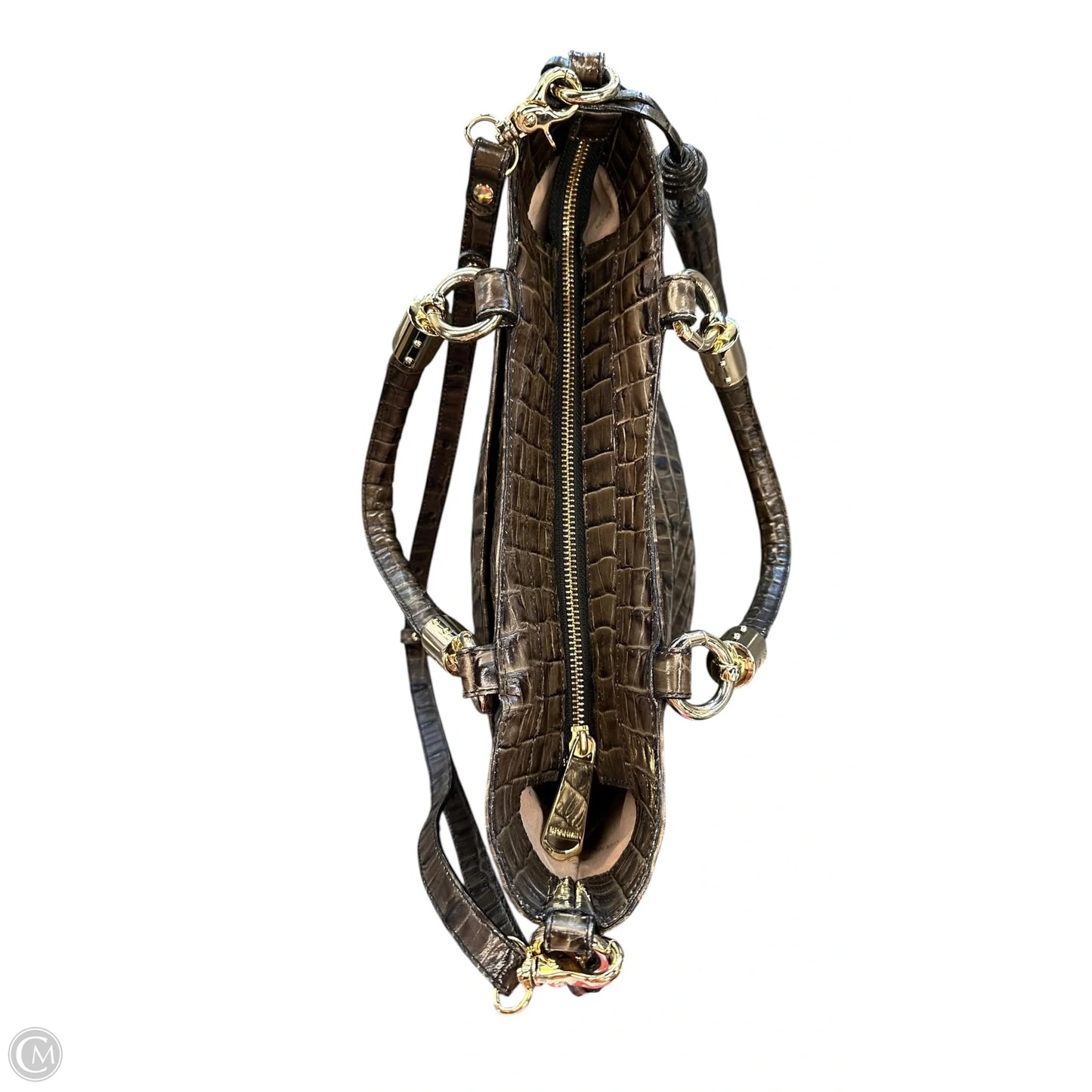 Handbag Designer By Brahmin, Size: Medium
