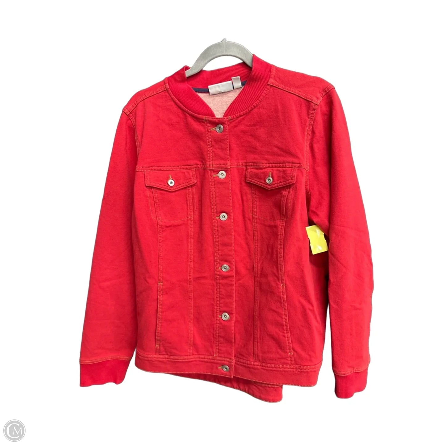 Jacket Shirt By D&co. In Red, Size: L