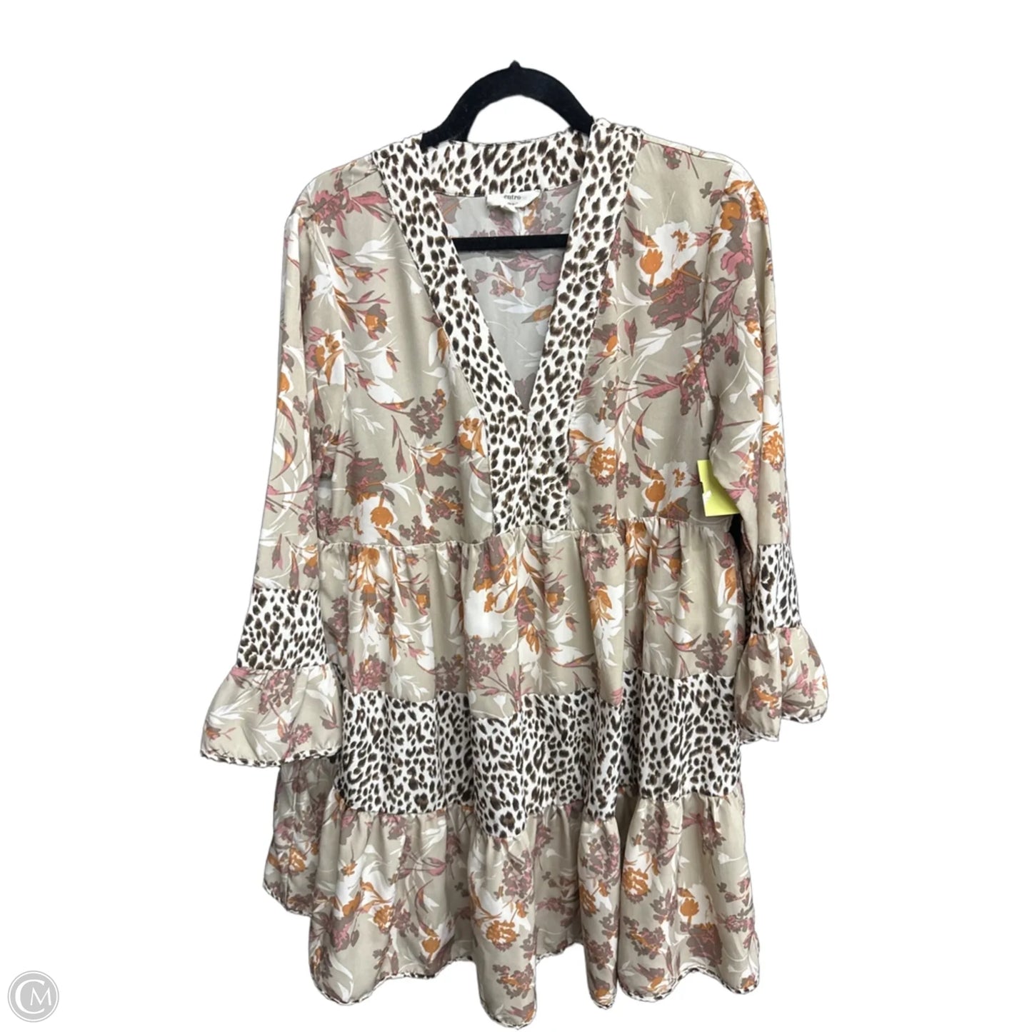 Dress Casual Short By Entro In Floral Print, Size: L