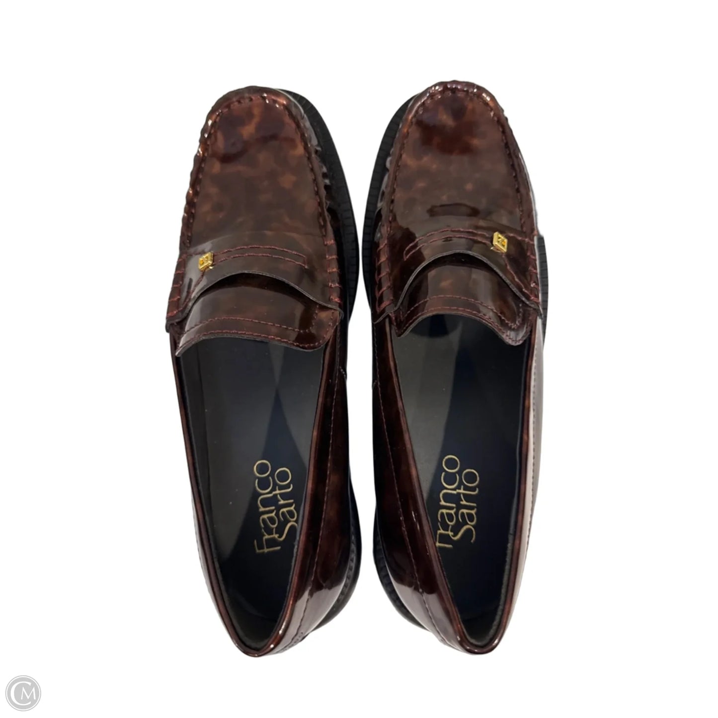 Shoes Flats By Franco Sarto In Brown, Size: 7.5