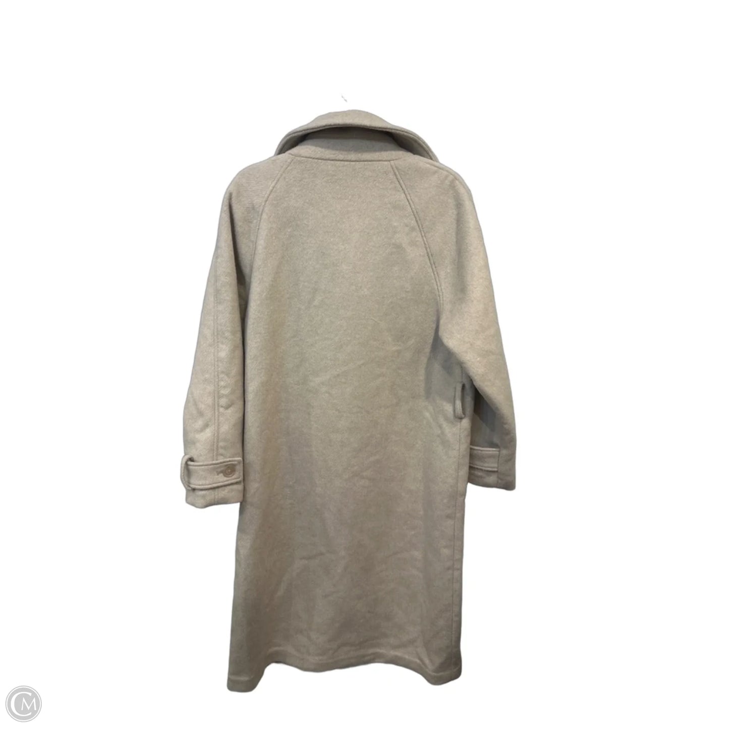 Coat Trench Coat By Abercrombie And Fitch In Beige, Size: M