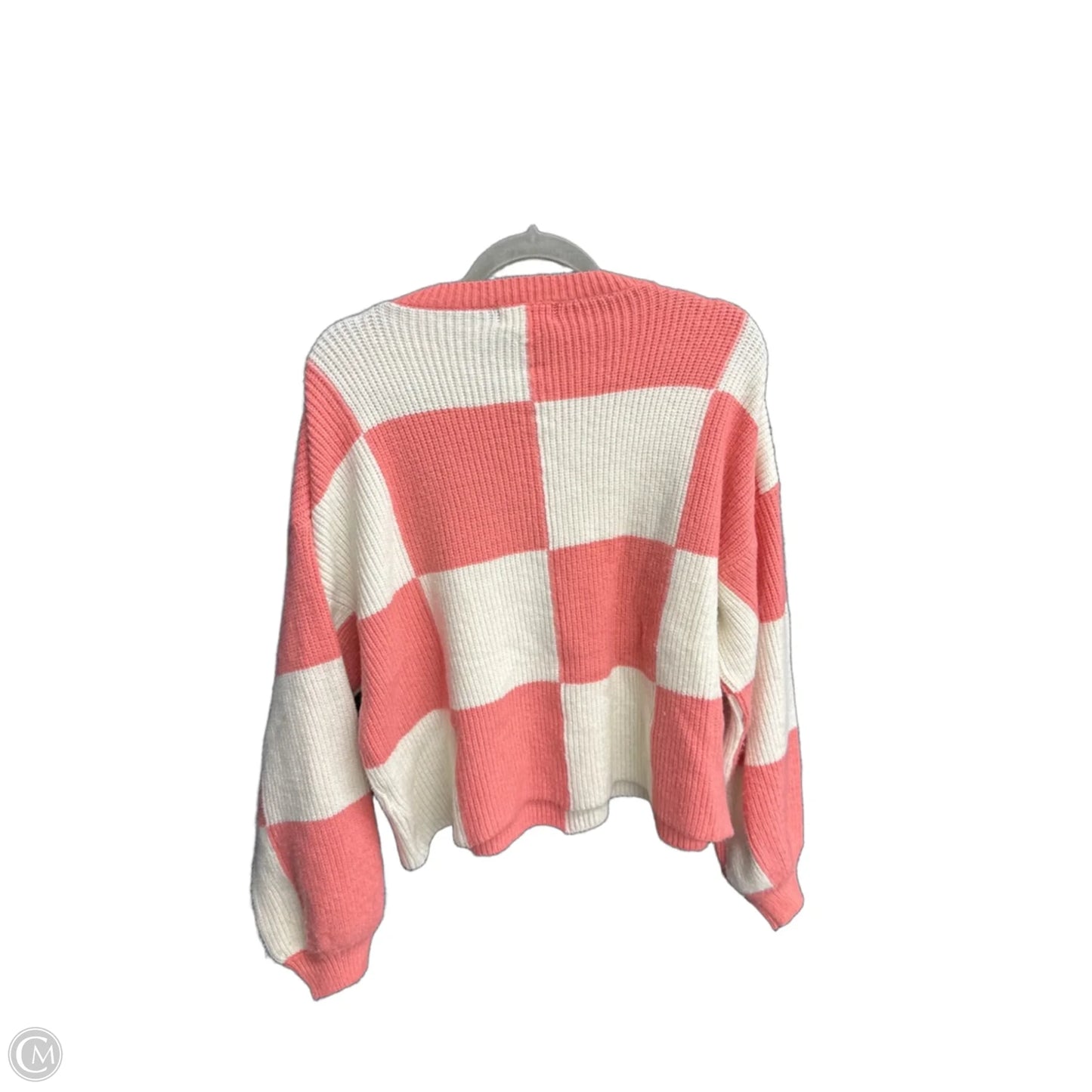 Sweater By &merci In Pink & White, Size: S