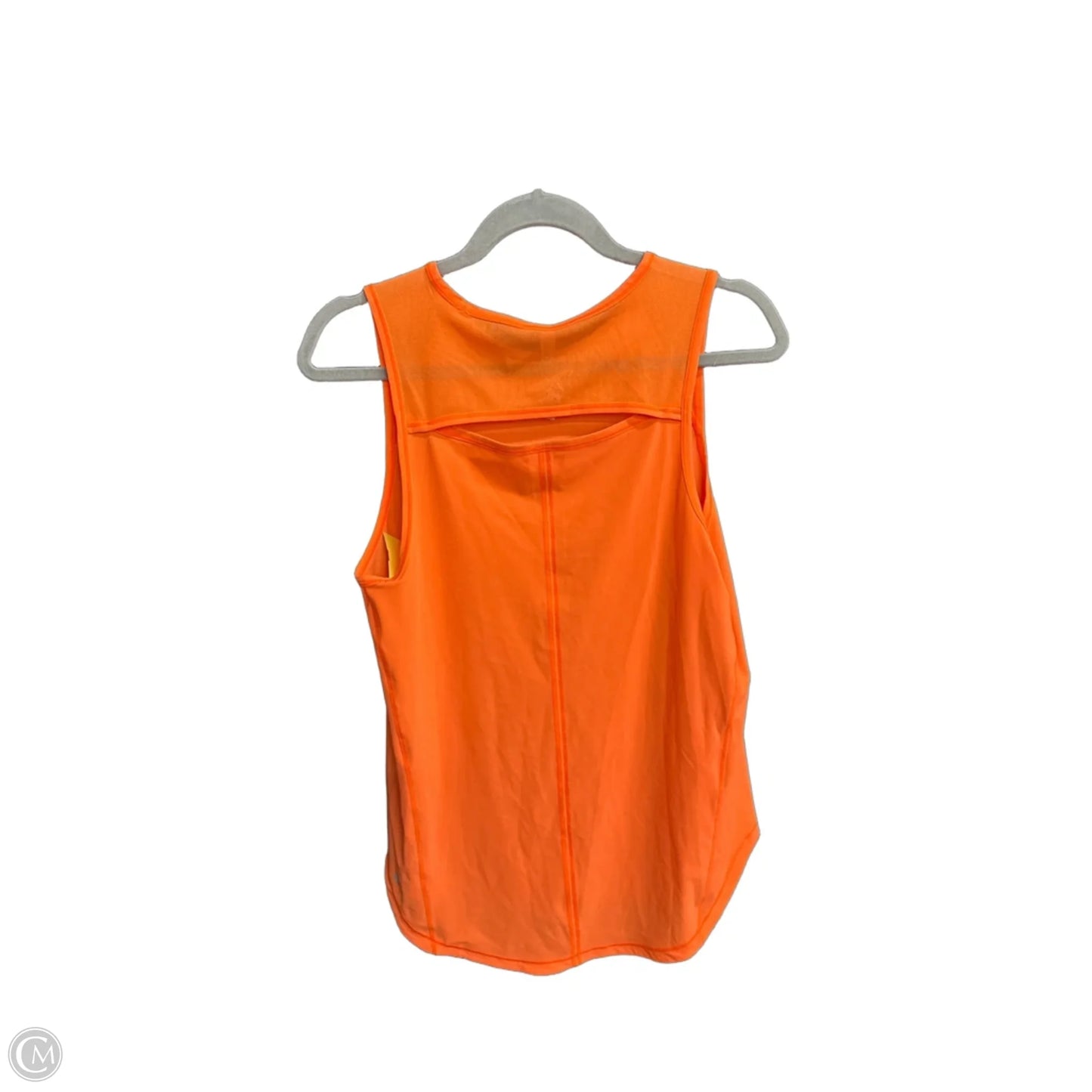Athletic Tank Top By Lululemon In Orange, Size: M