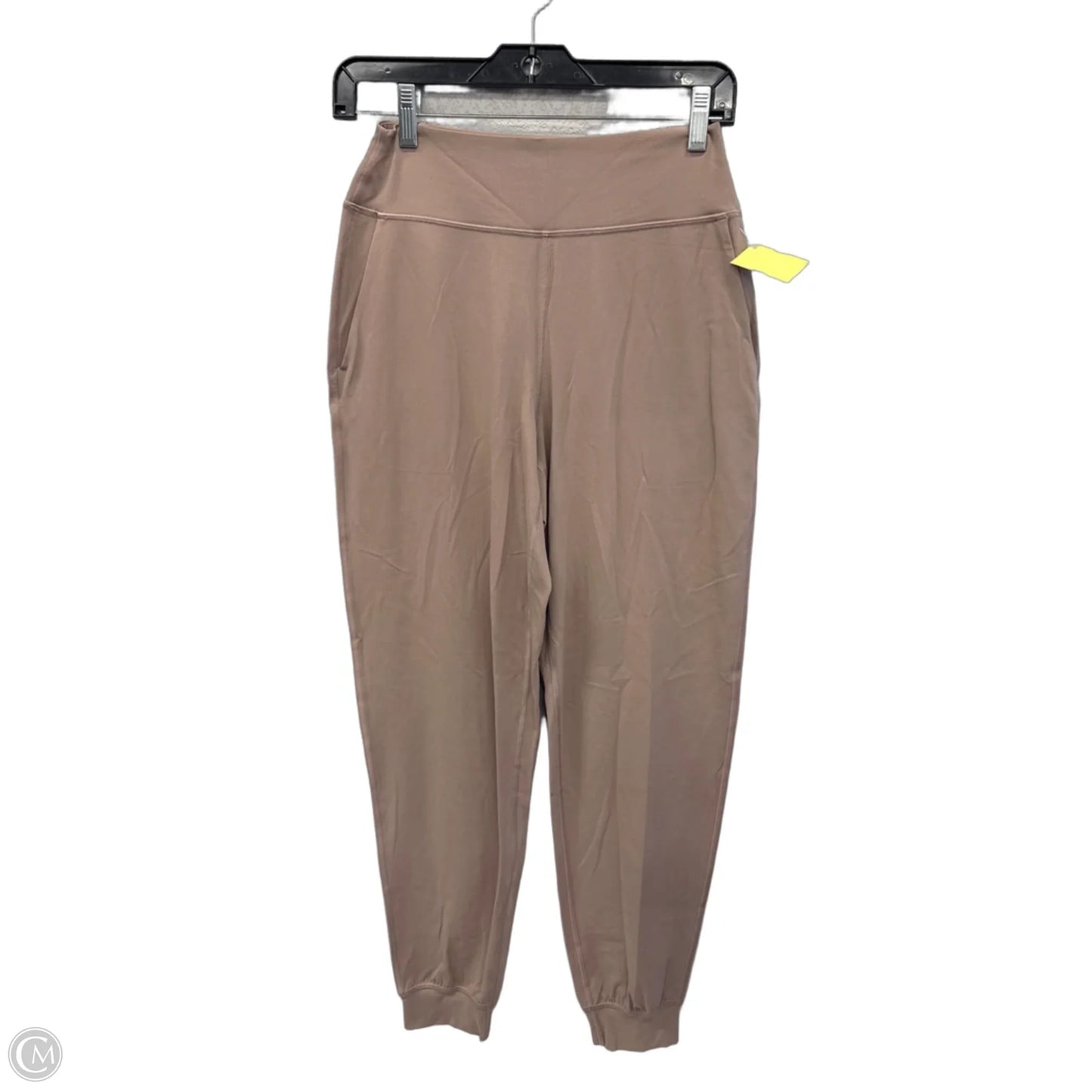 Athletic Leggings By Lululemon In Tan, Size: S