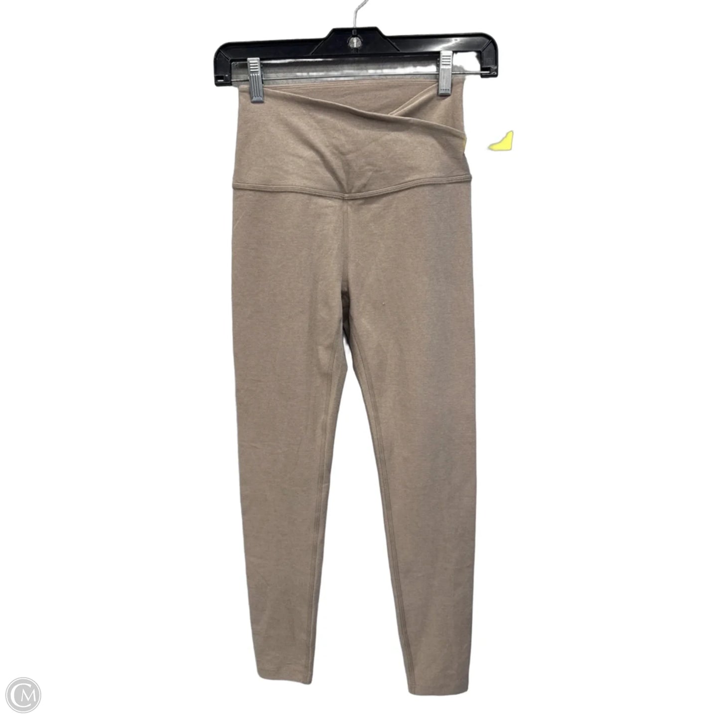 Athletic Leggings By Beyond Yoga In Tan, Size: S