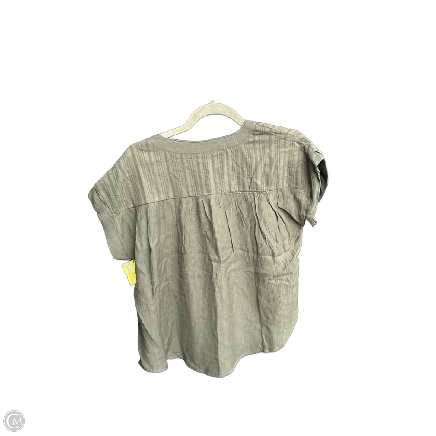 Top Sleeveless By Mine In Green, Size: 0