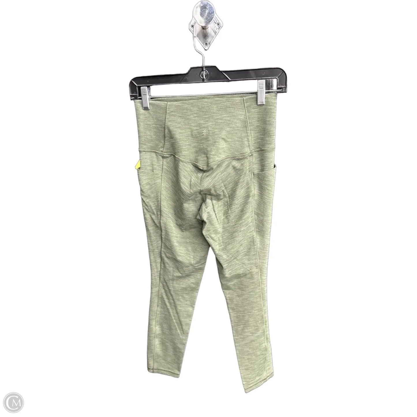 Athletic Leggings By Athleta In Green, Size: S