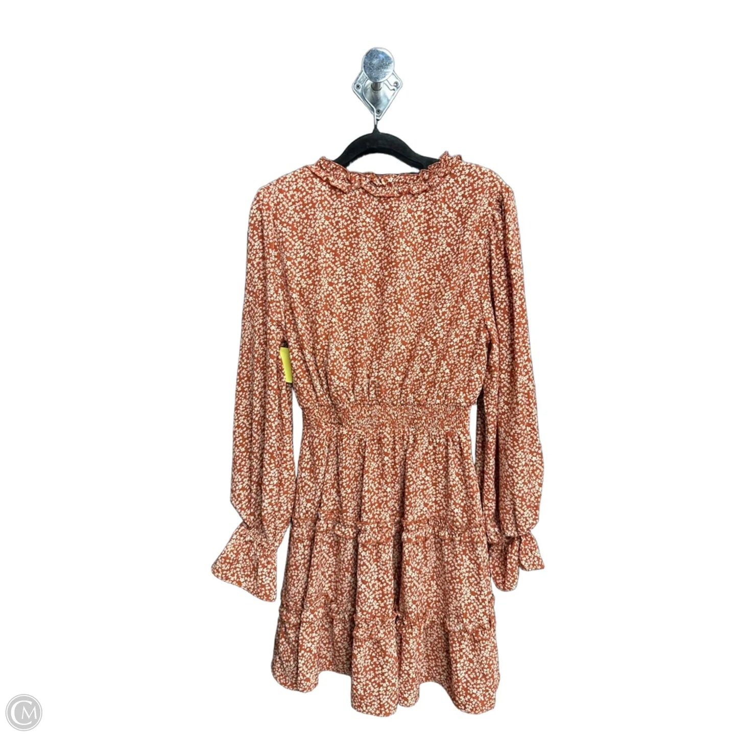 Dress Casual Short By Loveriche In Orange, Size: M