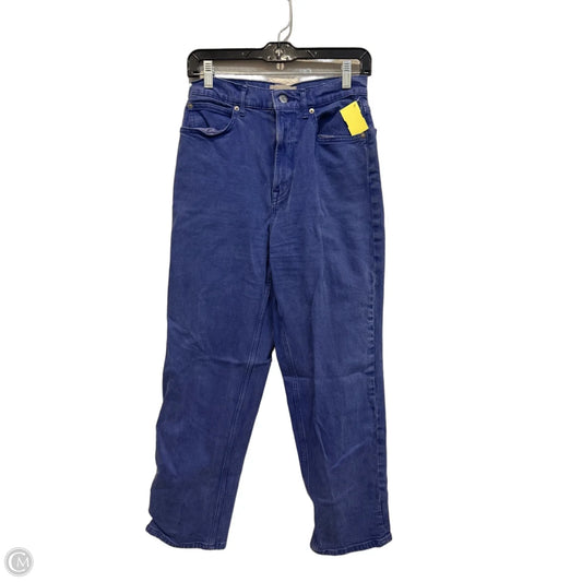 Jeans Wide Leg By Everlane In Blue Denim, Size: 6