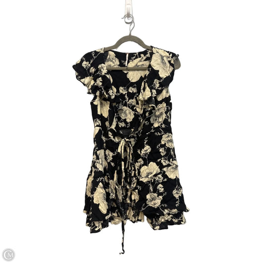Dress Casual Short By Free People In Black & Cream, Size: Xs