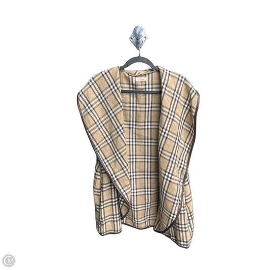 Vest Other By Clothes Mentor In Plaid Pattern, Size: M