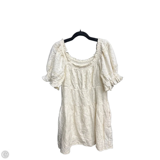 Dress Casual Short By Old Navy In Cream, Size: M