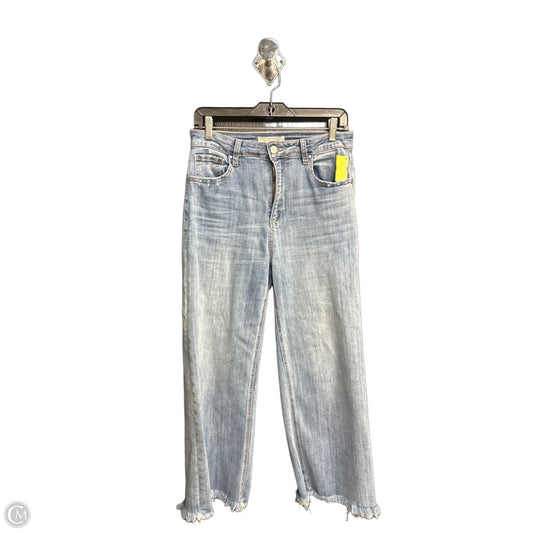 Jeans Wide Leg By Risen In Blue Denim, Size: 6
